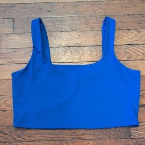 Express Cobalt Blue Women's Body Contour Tank Top